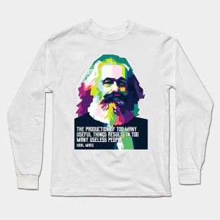 Karl Marx Long Sleeve T-Shirt